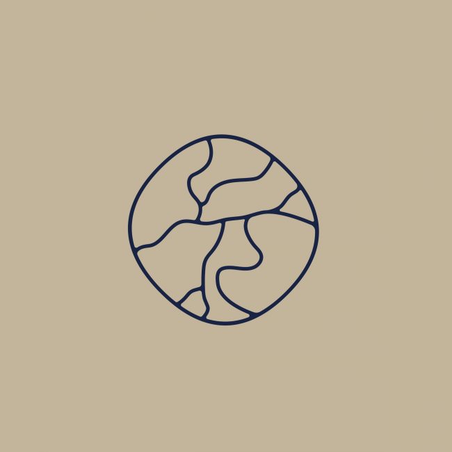 The Hama Seaside symbol as a line drawing