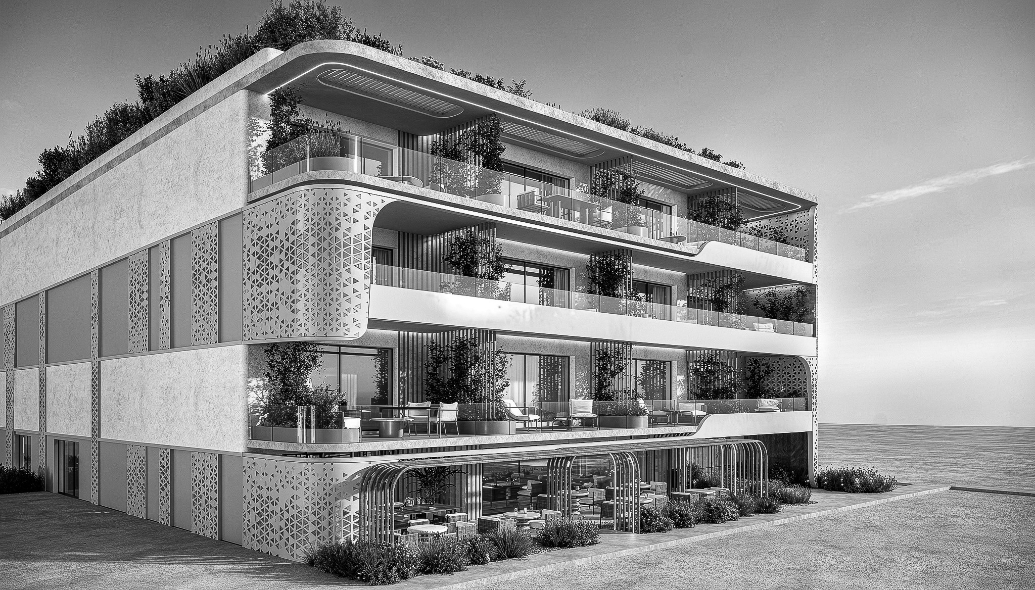 Blue Lagoon Seaside Luxury Apartments in Loutraki