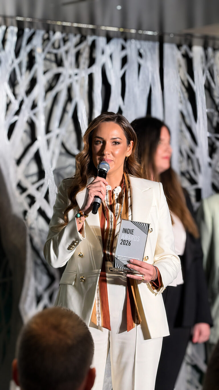 VIMA GURU receiving an Indie Awards 2026 distinction